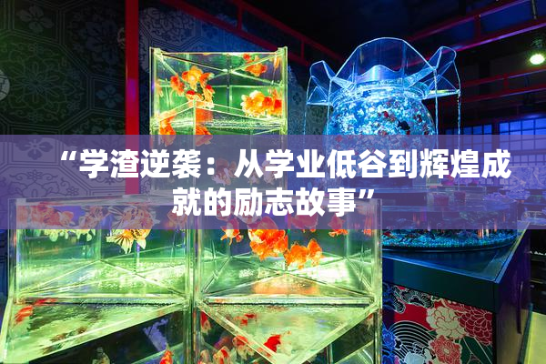 “学渣逆袭：从学业低谷到辉煌成就的励志故事”