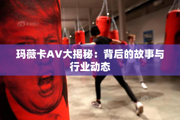 玛薇卡AV大揭秘：背后的故事与行业动态