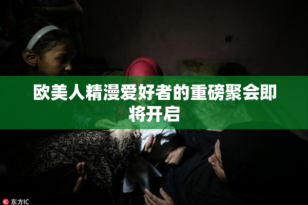 欧美人精漫爱好者的重磅聚会即将开启