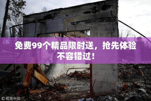 免费99个精品限时送，抢先体验不容错过！