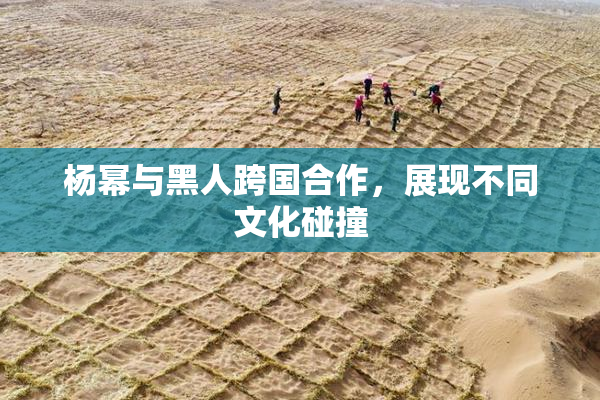 杨幂与黑人跨国合作，展现不同文化碰撞