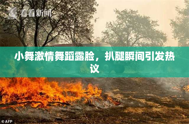 小舞激情舞蹈露脸，扒腿瞬间引发热议