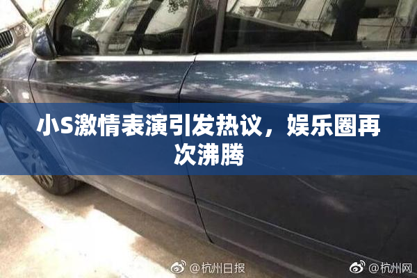 小S激情表演引发热议，娱乐圈再次沸腾