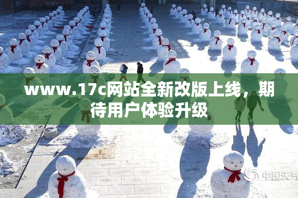 www.17c网站全新改版上线，期待用户体验升级