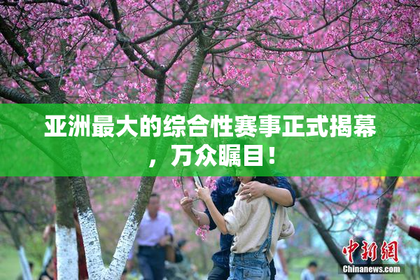 亚洲最大的综合性赛事正式揭幕，万众瞩目！