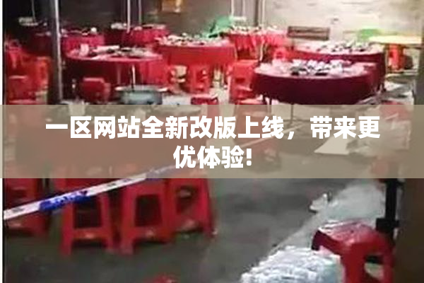 一区网站全新改版上线，带来更优体验!