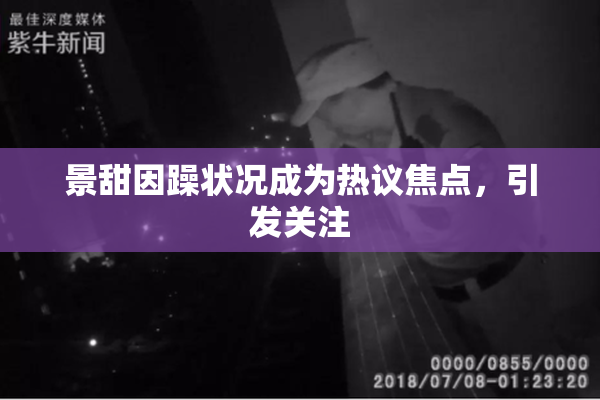 景甜因躁状况成为热议焦点，引发关注