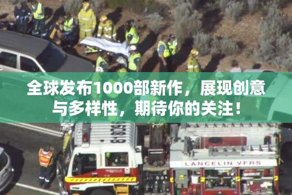 全球发布1000部新作，展现创意与多样性，期待你的关注！