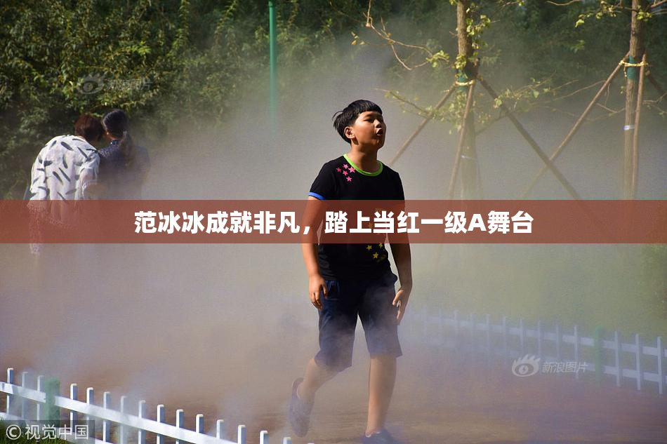 范冰冰成就非凡，踏上当红一级A舞台