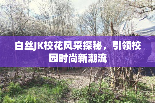 白丝JK校花风采探秘，引领校园时尚新潮流