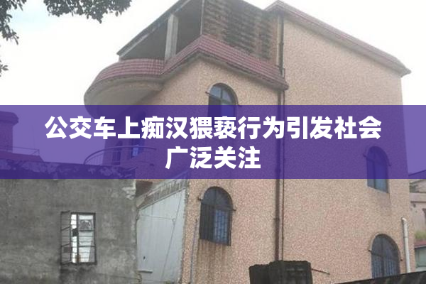 公交车上痴汉猥亵行为引发社会广泛关注