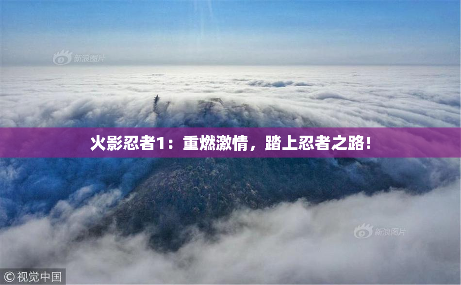 火影忍者1：重燃激情，踏上忍者之路！