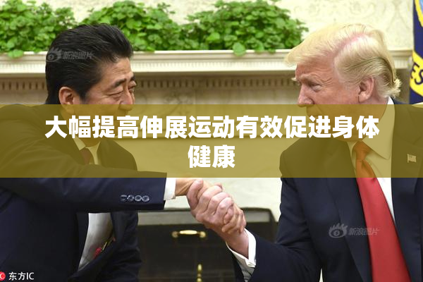 大幅提高伸展运动有效促进身体健康