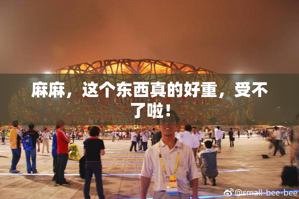 麻麻，这个东西真的好重，受不了啦！
