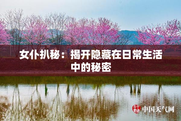 女仆扒秘：揭开隐藏在日常生活中的秘密