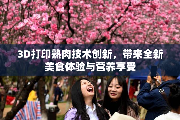 3D打印熟肉技术创新，带来全新美食体验与营养享受