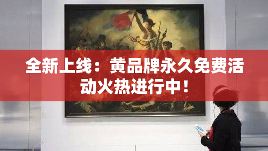全新上线：黄品牌永久免费活动火热进行中！