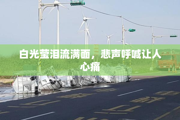 白光莹泪流满面，悲声呼喊让人心痛