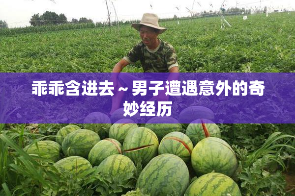 乖乖含进去～男子遭遇意外的奇妙经历
