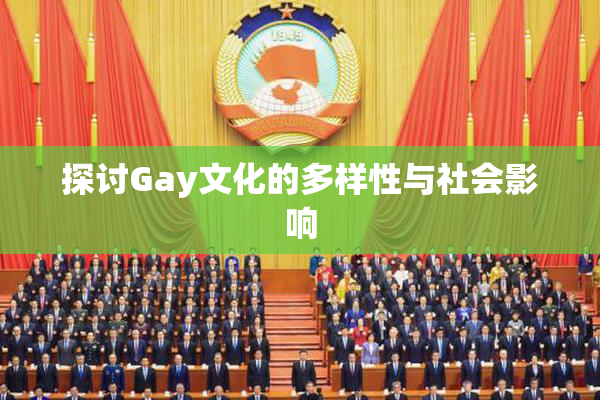探讨Gay文化的多样性与社会影响