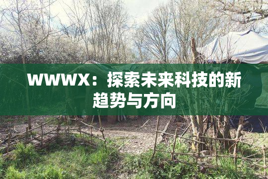 WWWX：探索未来科技的新趋势与方向