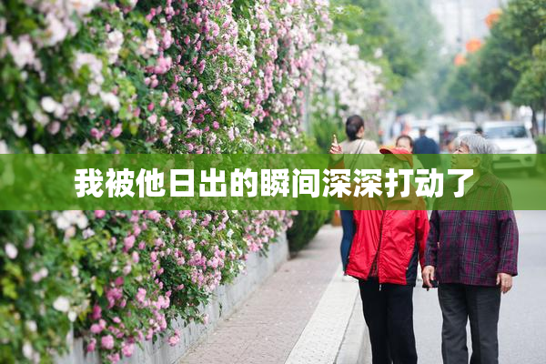 我被他日出的瞬间深深打动了
