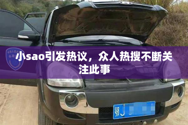 小sao引发热议，众人热搜不断关注此事