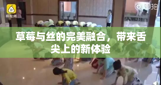 草莓与丝的完美融合，带来舌尖上的新体验