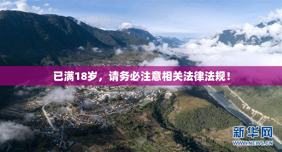 已满18岁，请务必注意相关法律法规！