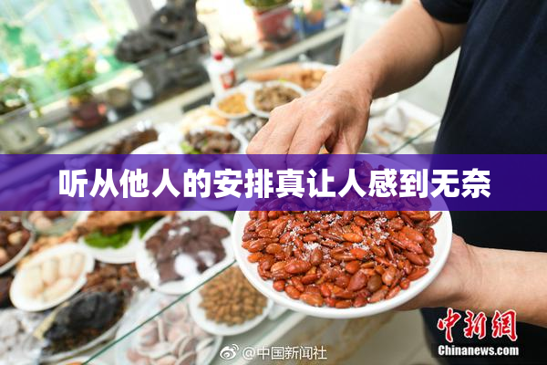听从他人的安排真让人感到无奈