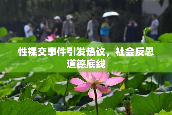 性裸交事件引发热议，社会反思道德底线