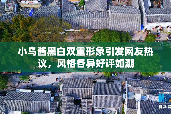 小乌酱黑白双重形象引发网友热议，风格各异好评如潮