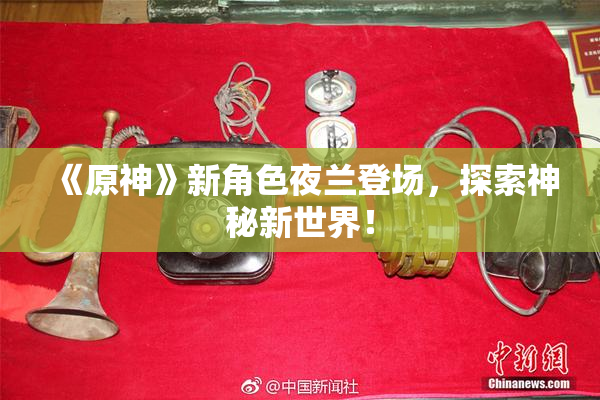 《原神》新角色夜兰登场，探索神秘新世界！