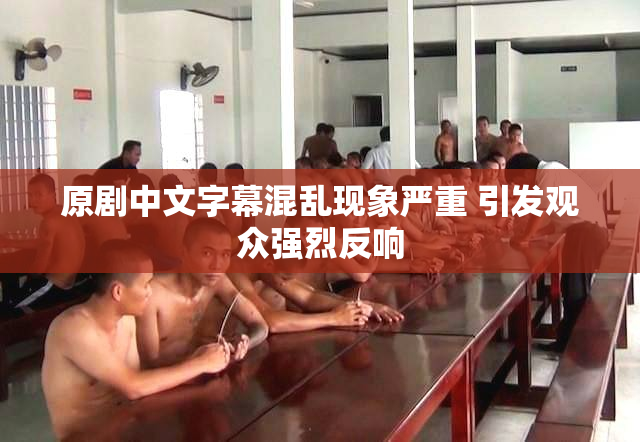 原剧中文字幕混乱现象严重 引发观众强烈反响