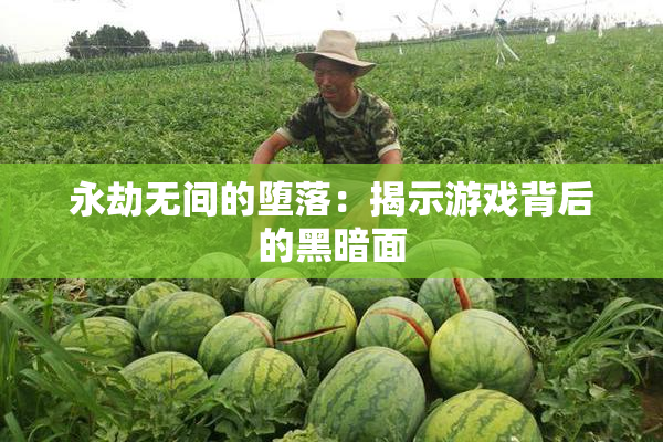 永劫无间的堕落：揭示游戏背后的黑暗面