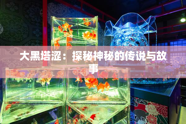 大黑塔涩：探秘神秘的传说与故事