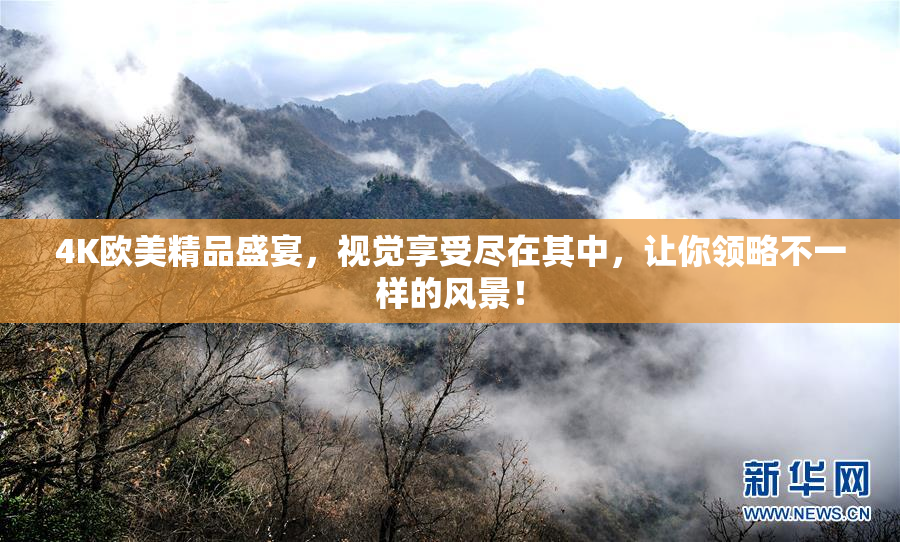 4K欧美精品盛宴，视觉享受尽在其中，让你领略不一样的风景！