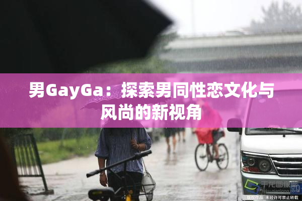 男GayGa：探索男同性恋文化与风尚的新视角