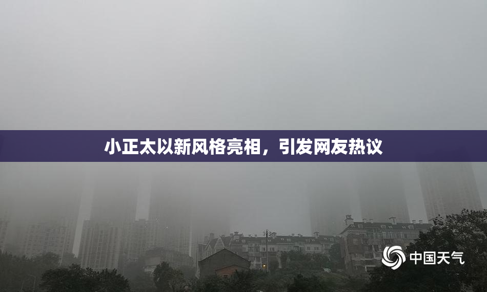 小正太以新风格亮相，引发网友热议