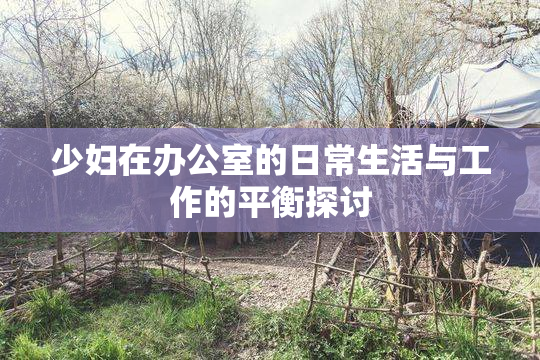 少妇在办公室的日常生活与工作的平衡探讨