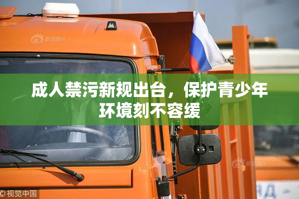 成人禁污新规出台，保护青少年环境刻不容缓