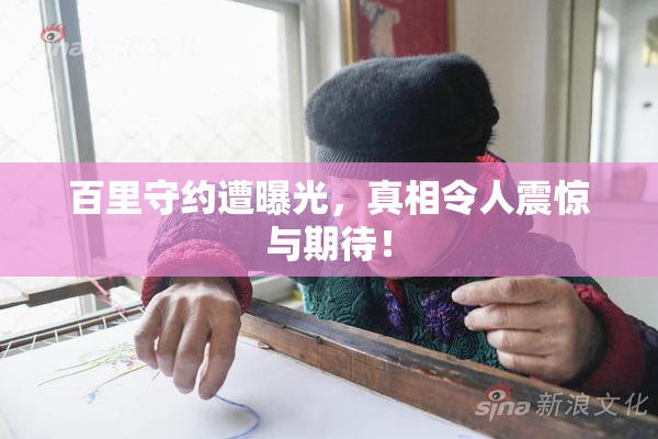 百里守约遭曝光，真相令人震惊与期待！