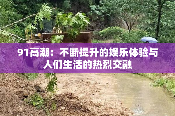 91高潮：不断提升的娱乐体验与人们生活的热烈交融