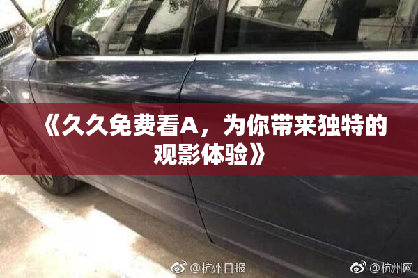 《久久免费看A，为你带来独特的观影体验》