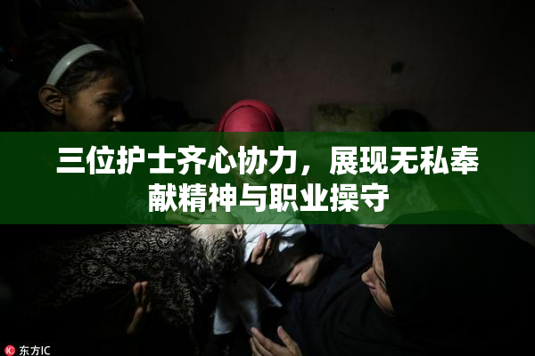 三位护士齐心协力，展现无私奉献精神与职业操守