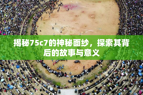 揭秘75c7的神秘面纱，探索其背后的故事与意义