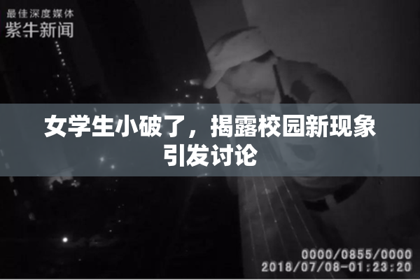 女学生小破了，揭露校园新现象引发讨论
