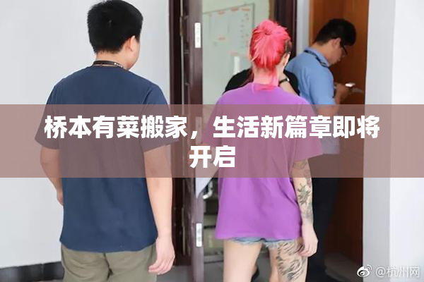 桥本有菜搬家，生活新篇章即将开启