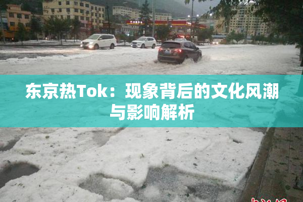 东京热Tok：现象背后的文化风潮与影响解析