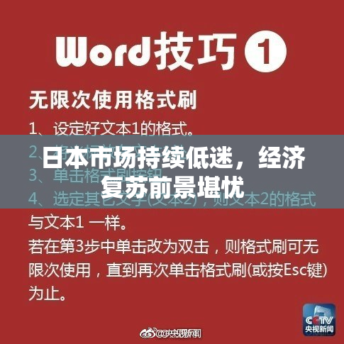 日本市场持续低迷，经济复苏前景堪忧